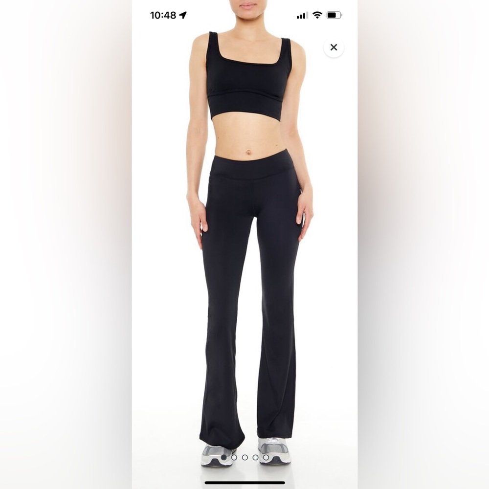 Forever 21 active uplift flare leggings